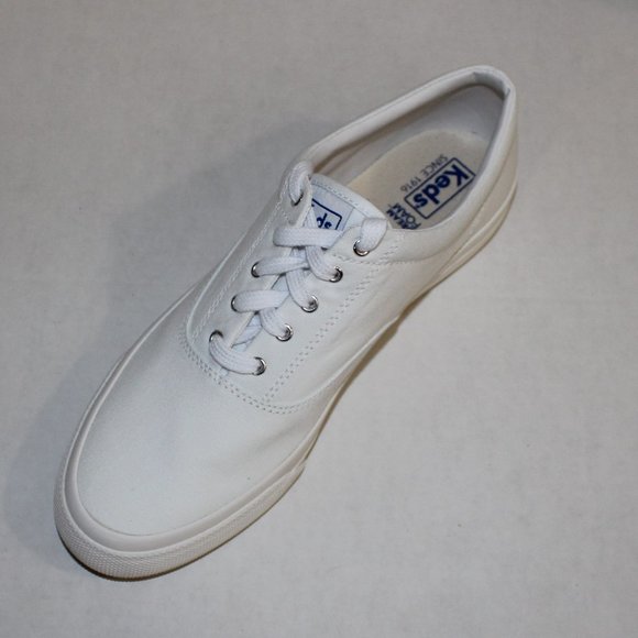 keds anchor canvas white